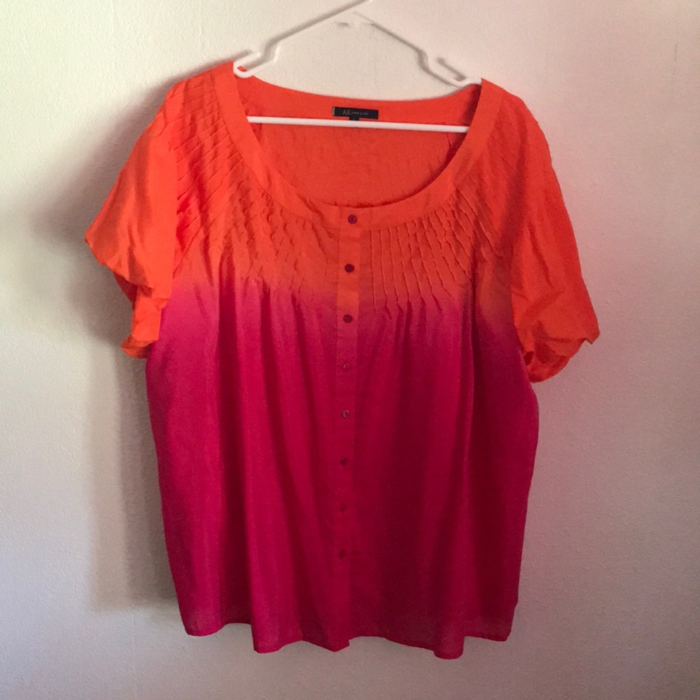 Anne Klein Ombré Top